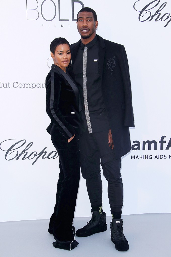 Teyana Taylor & Iman Shumpert At The amfAR Gala
