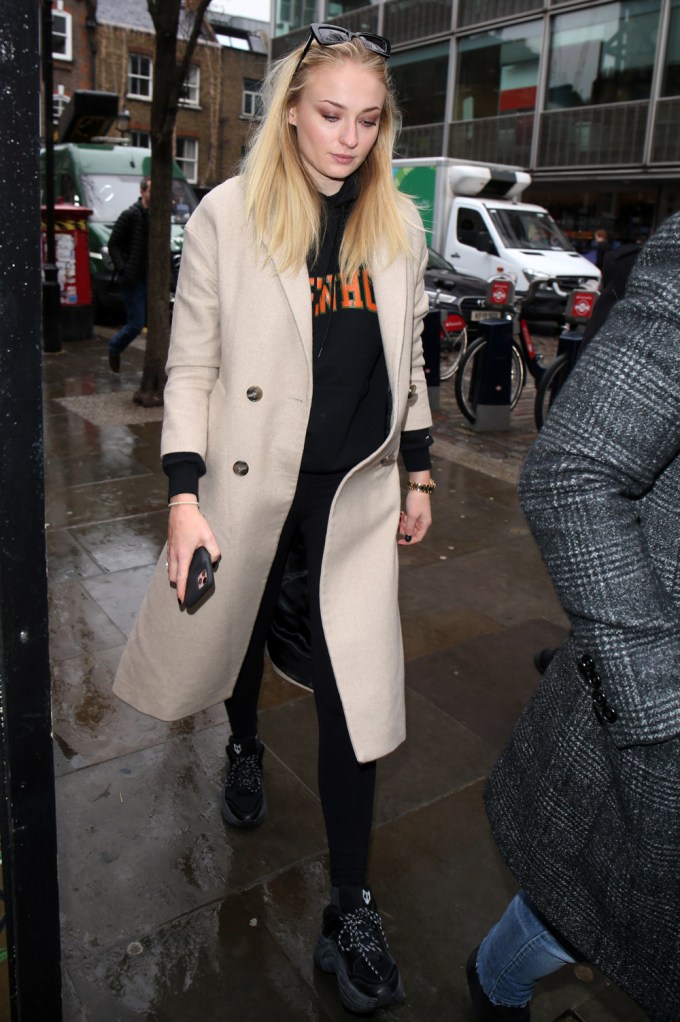 Sophie Turner in London