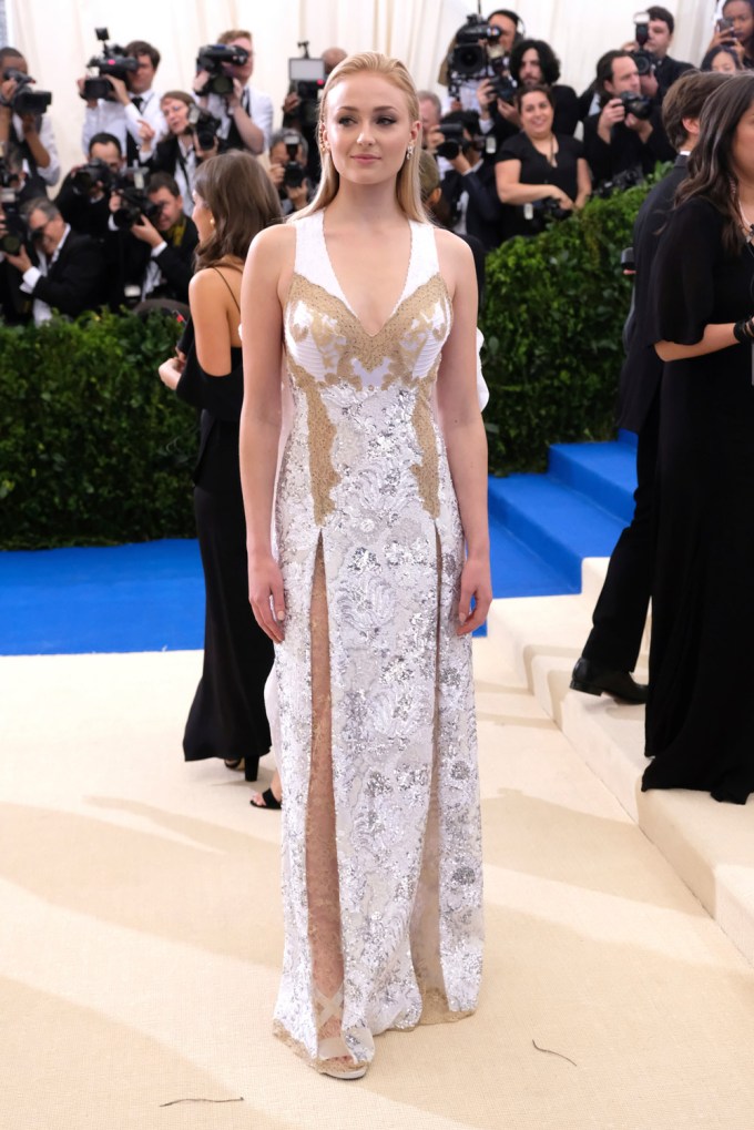 Sophie Turner at the 2017 Met Gala