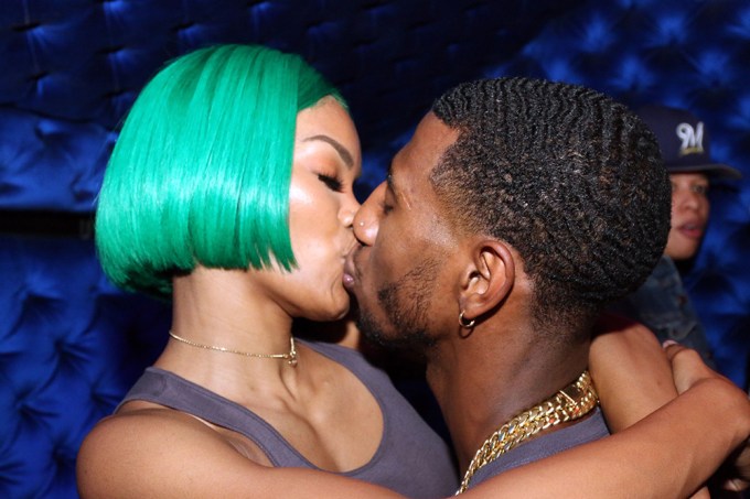 Teyana Taylor & Iman Shumpert Kissing