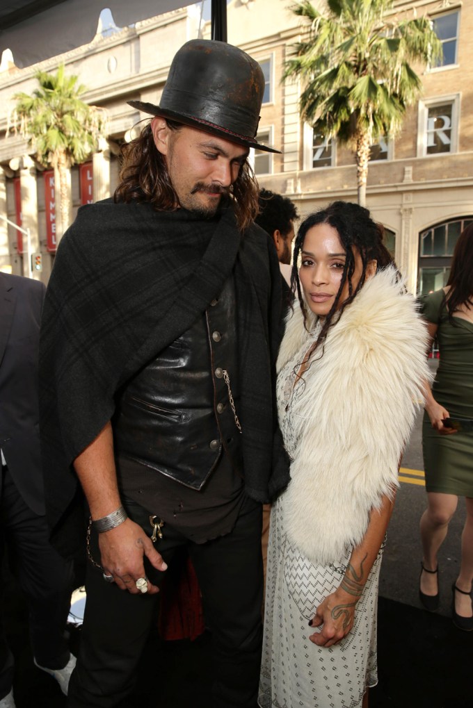 Jason Momoa & Lisa Bonet At The Premiere Of ‘Mad Max: Fury Road’