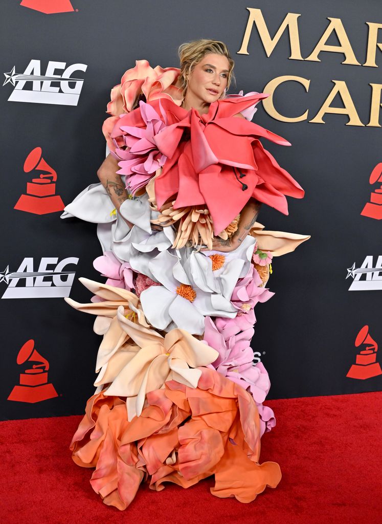 Kesha attends the 2026 MusiCares Person of the Year Honoring Mariah Carey at Los Angeles Convention Center on January 30, 2026 in Los Angeles, California. (Photo by Axelle/Bauer-Griffin/FilmMagic)