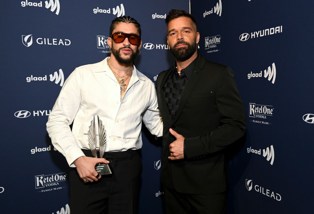 'Yes, yes, yes!' Ricky Martin celebrates Bad Bunny’s historic Grammys win