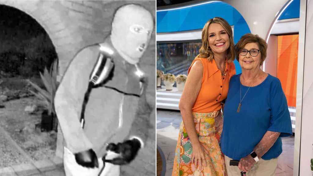 Savannah Guthrie and Nancy Guthrie; Surveillance footage courtesy of the FBI