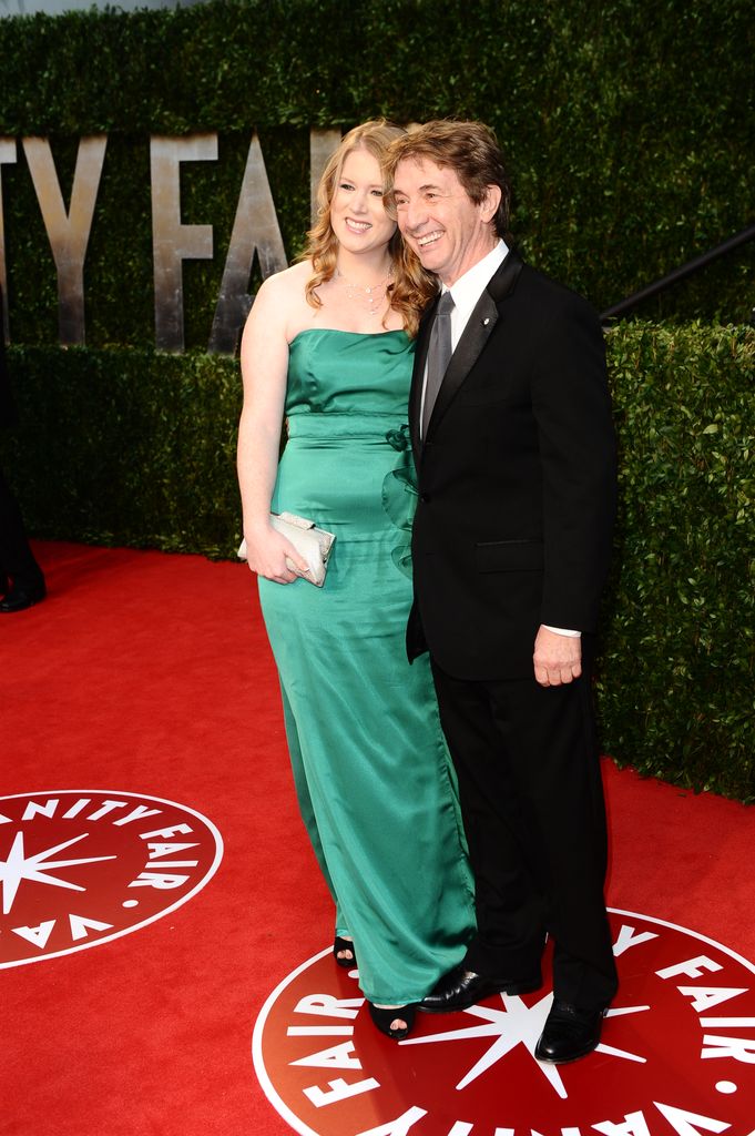 Katherine Short and Martin Short attend Vanity Fair's 17th annual Oscars party at the Sunset Tower Hotel.