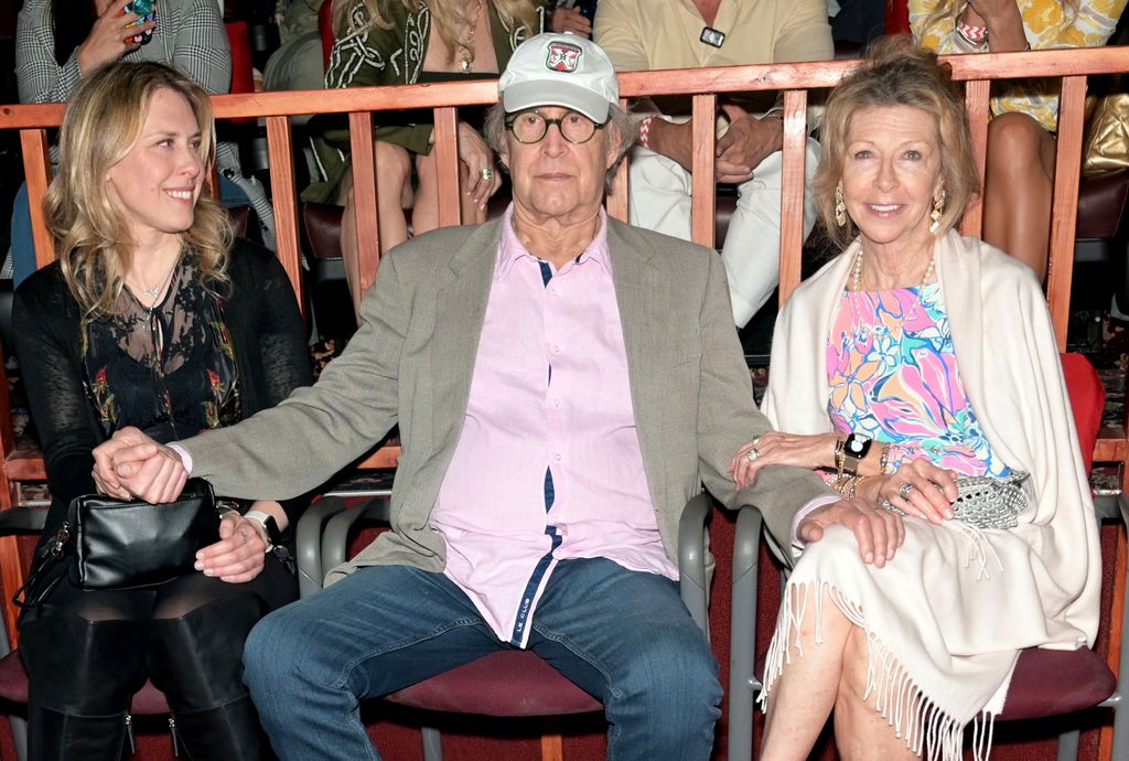 Chevy was supported by his wife Jayni and daughter Cydney 