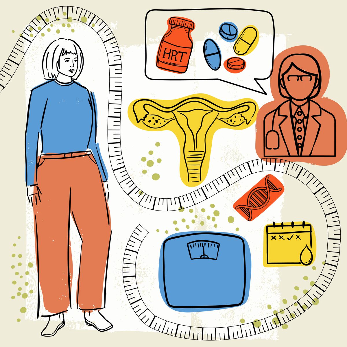 ¡HOLA! spoke with an expert about why weight gain happens during menopause, what to pay attention to so that extra pounds don’t harm health, and why dieting is not the best strategy for women who want to lose weight.