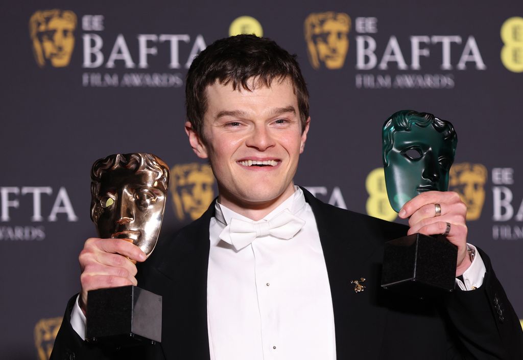 Robert Aramayo won the Leading Actor and EE Rising Star Award