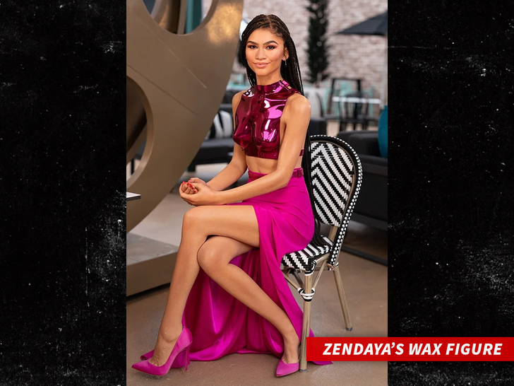 zendaya wax figure sub Madame Tussauds Hollywood