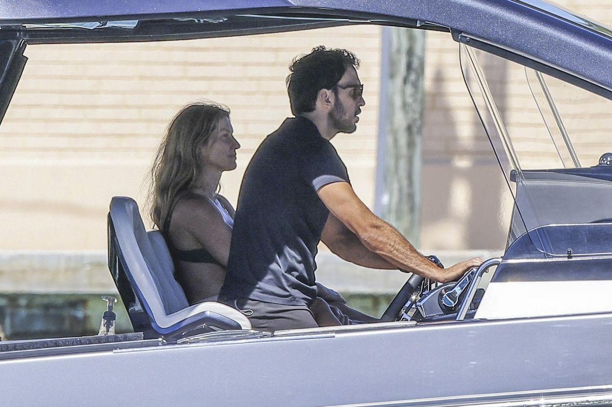 Gisele Bundchen and Joaquim Valente enjoyed their weekend on their boat