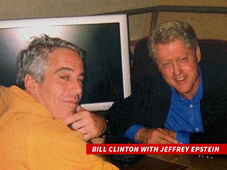 bill clinton with jeffrey epstein
