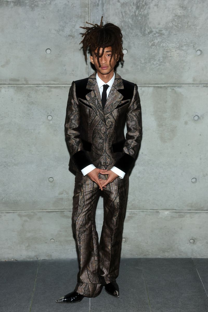 Jaden Smith attends Louis Vuitton and W Magazineâs Intimate Awards Season Dinner on January 08, 2026 in Beverly Hills, California. (Photo by Emma McIntyre/Getty Images for W Magazine)