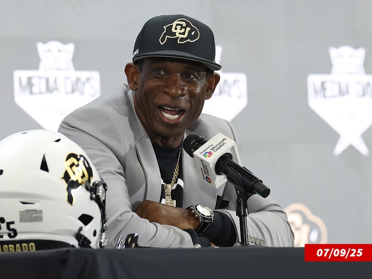 deion sanders at Big 12 media day getty 1