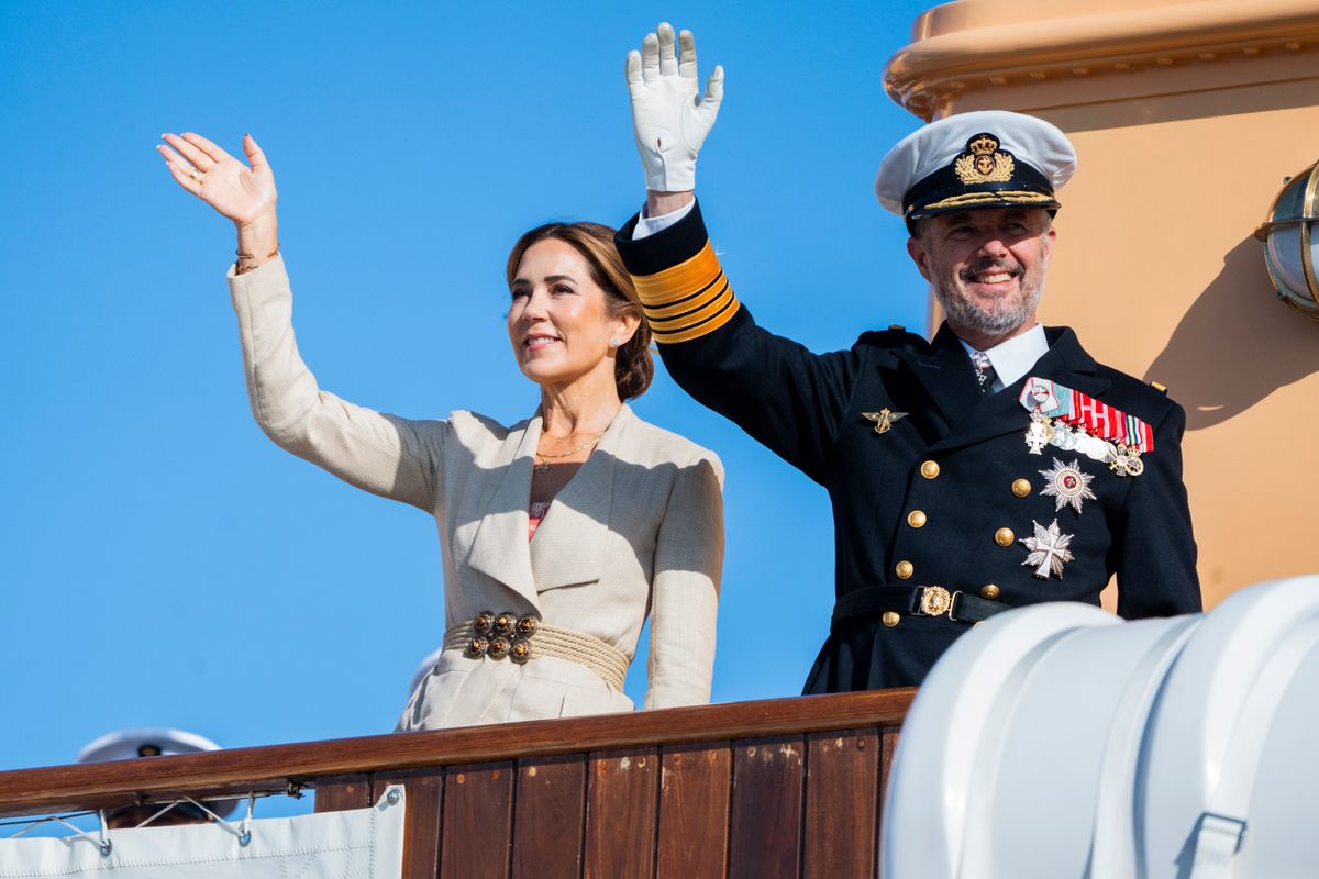 King Frederik and Queen Mary