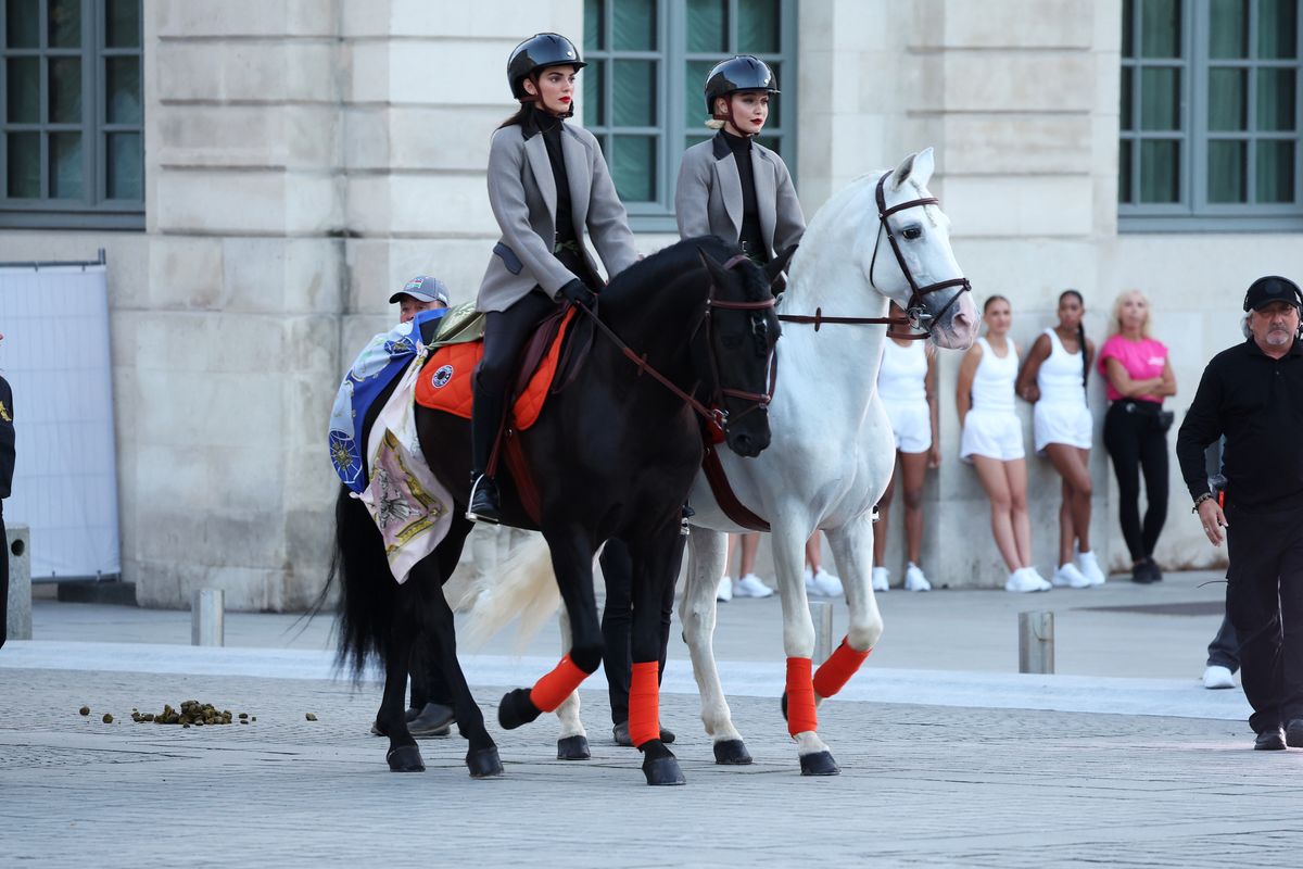 The horse girl quipped that she has 6 children