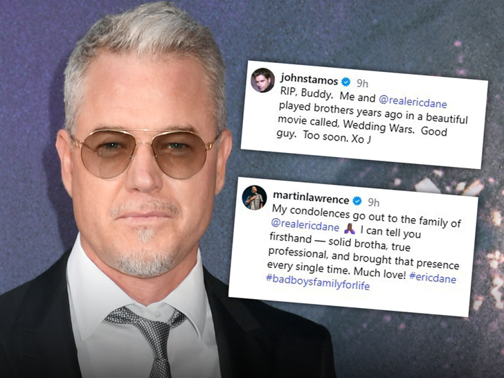 Tributes to Eric Dane on Social Media