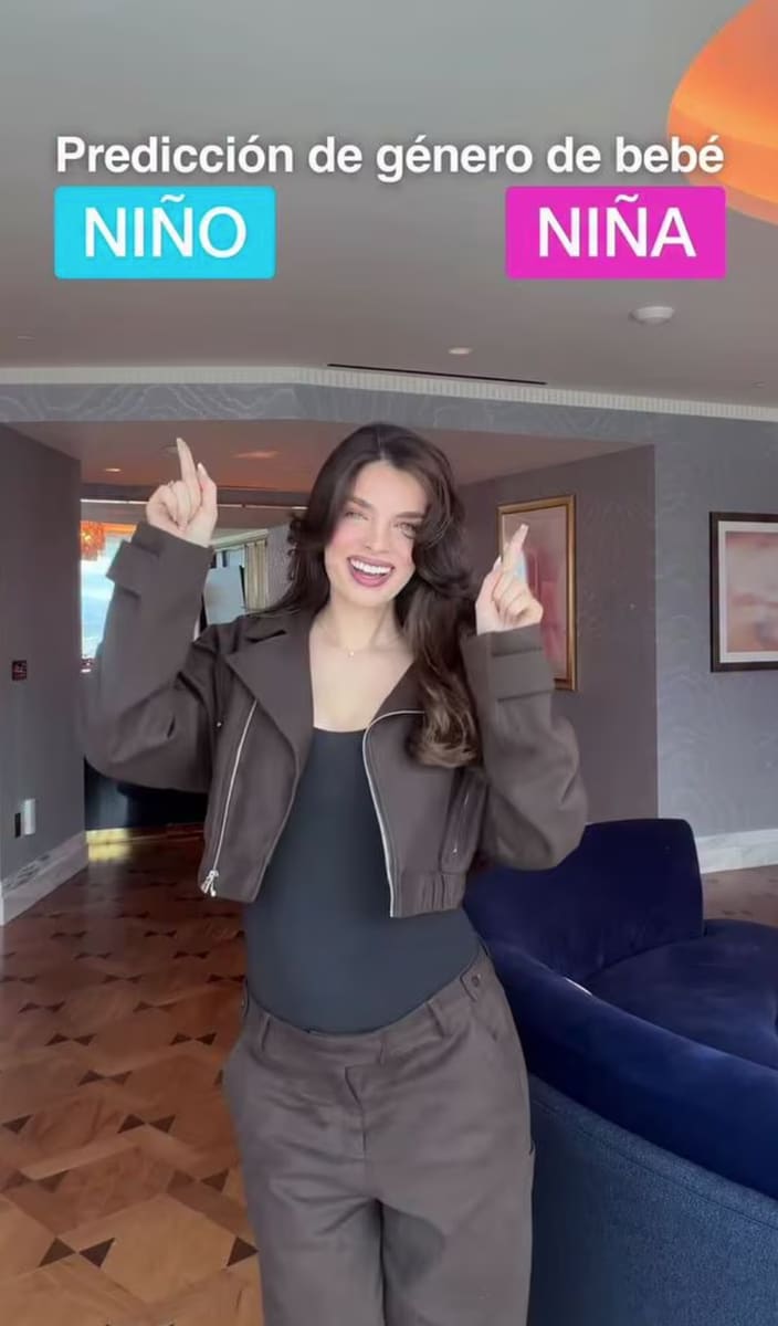 According to her video, Nadia has been craving salty foods, which would suggest she’s expecting a boy