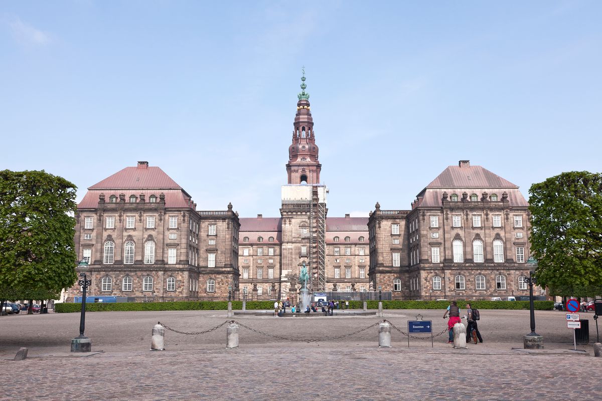 Christiansborg is one of Denmark’s most visited landmarks, boasting the tallest tower in Copenhagen and housing the executive, legislative, and judicial branches of government. 