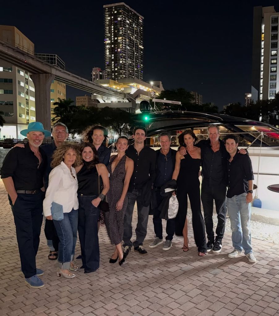 Cindy enjoying her birthday with loved ones