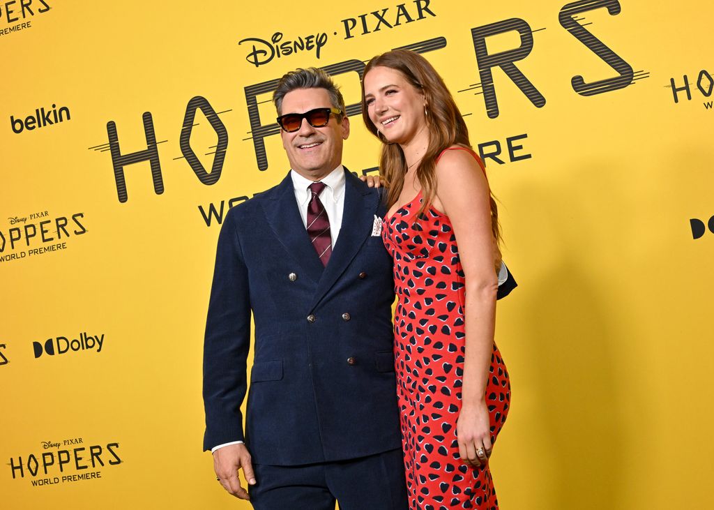 jon hamm anna esceola hoppers premiere