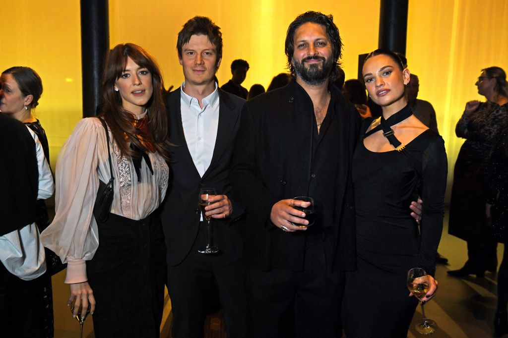 A photo of Daisy Edgar Jones and Lily James 