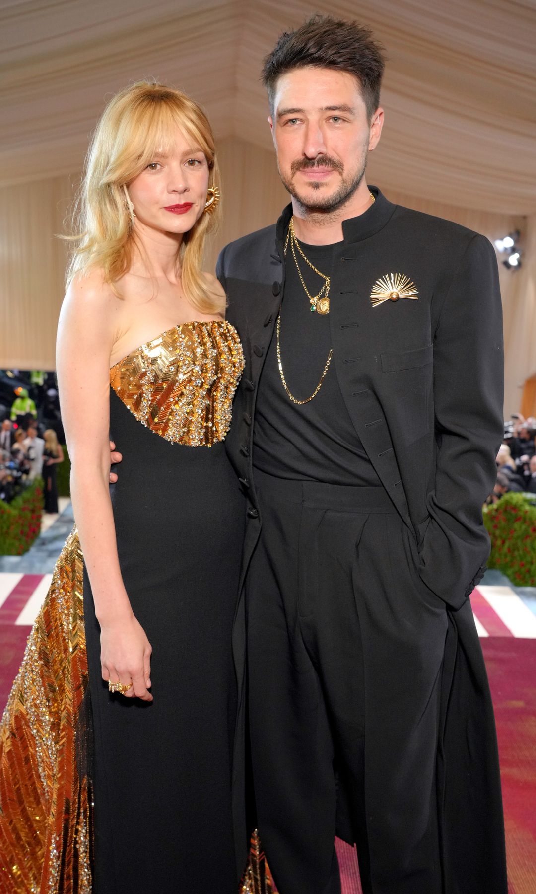 Carey Mulligan and Marcus Mumford at the Met Gala