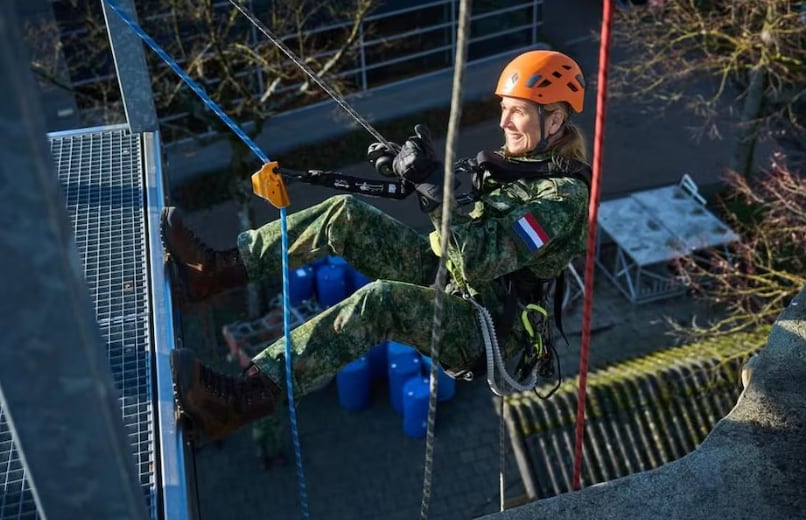 The Dutch Royal Family has long been closely linked to the armed forces. 