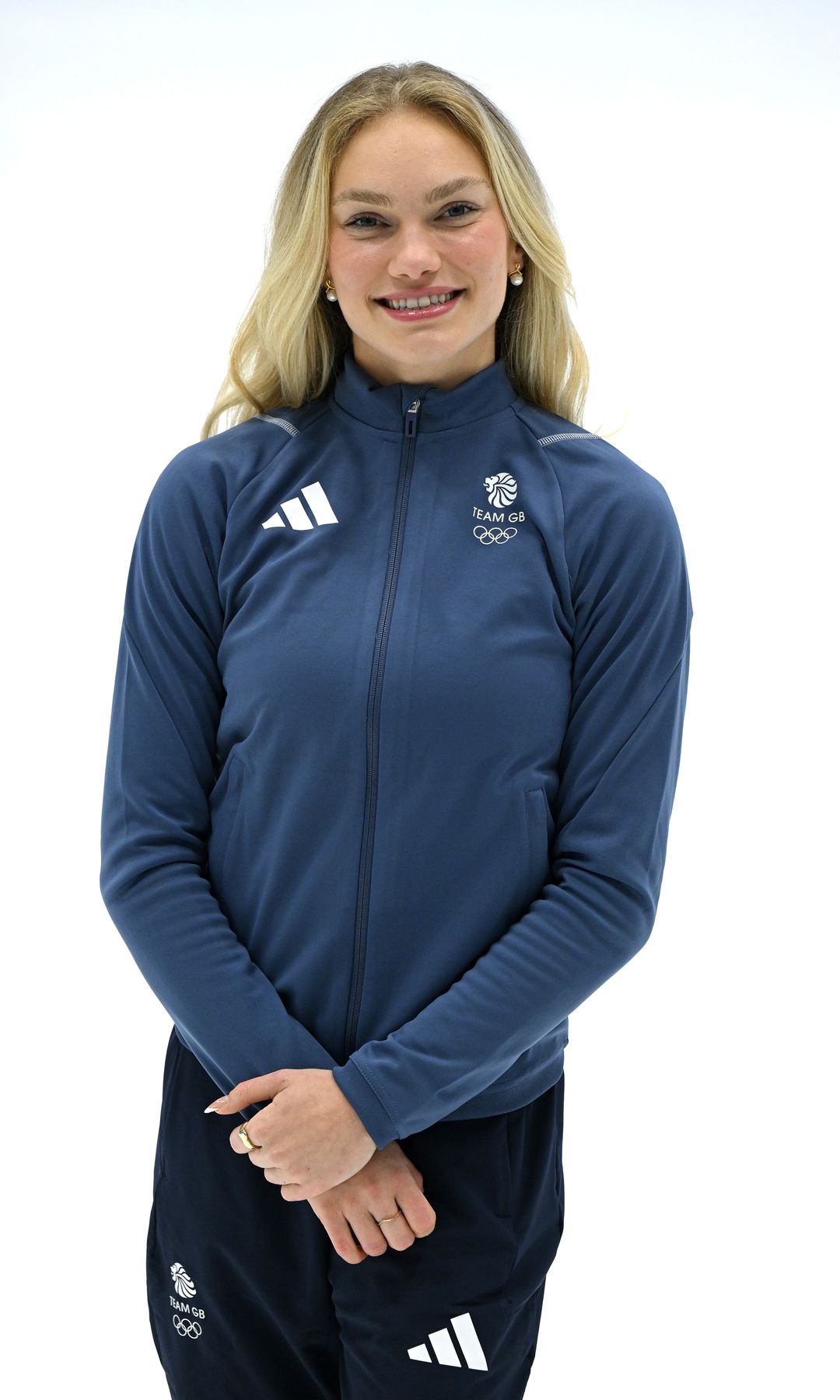 Phebe Bekker in a greyish jacket