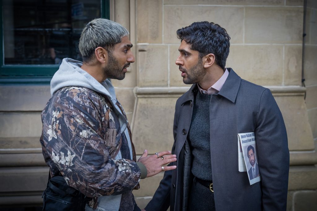 Ashok (Mawaan Rizwan); Kav (Arian Nik) in The Split-Up