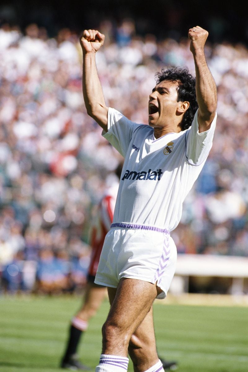 Real Madrid icon Hugo Sanchez 