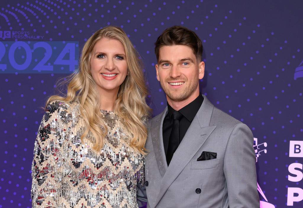 Rebecca Adlington and Andy Parsons 