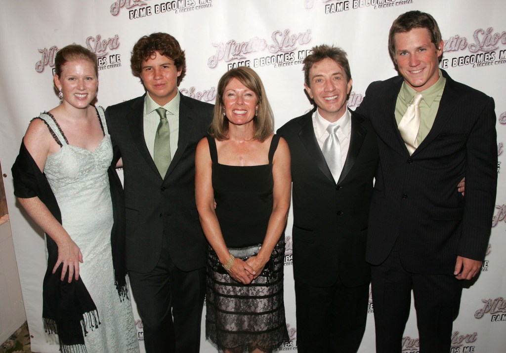 NEW YORK - AUGUST 17:  (L-R) Katherine Short, Henry Short, Nancy Short, Martin Short and Oliver Short attend the after party for the opening night of "Martin Short: Fame Becomes Me" at Tavern on the Green on August 17, 2006 in New York City.  (Photo by Peter Kramer/Getty Images)