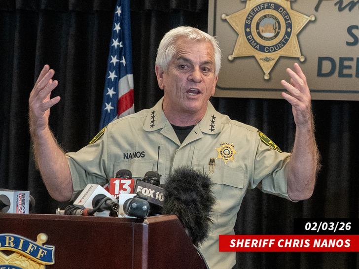 Sheriff, Chris Nanos nancy guthrie sub getty