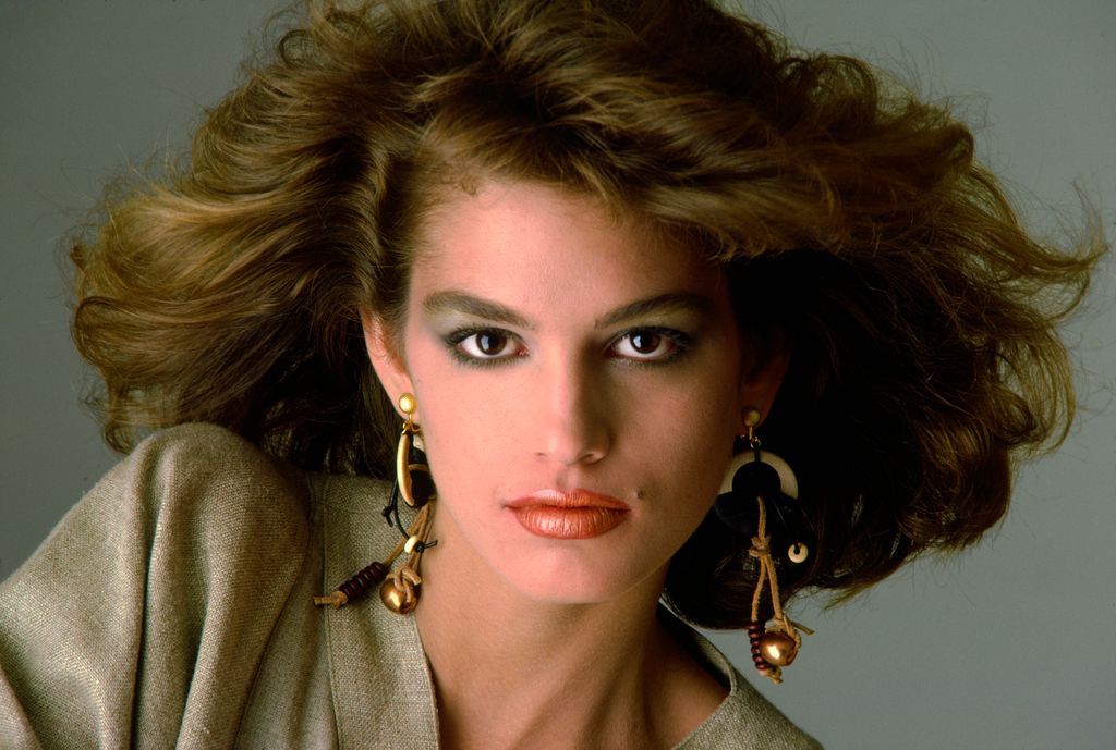 Cindy Crawford in January 1981