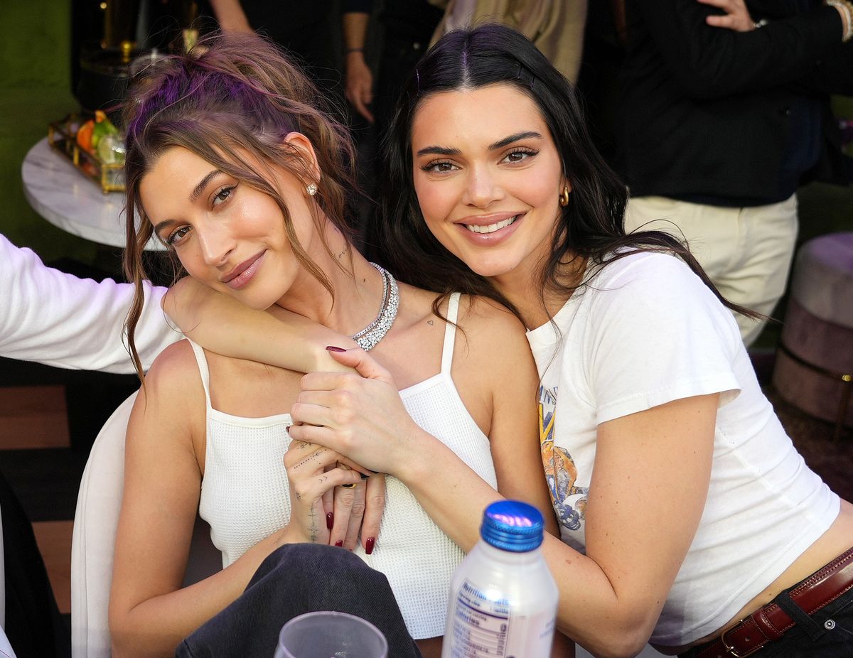 Two of the season’s top style icons, Kendall Jenner and Hailey Bieber, celebrated the start of a new season in thong bikinis.