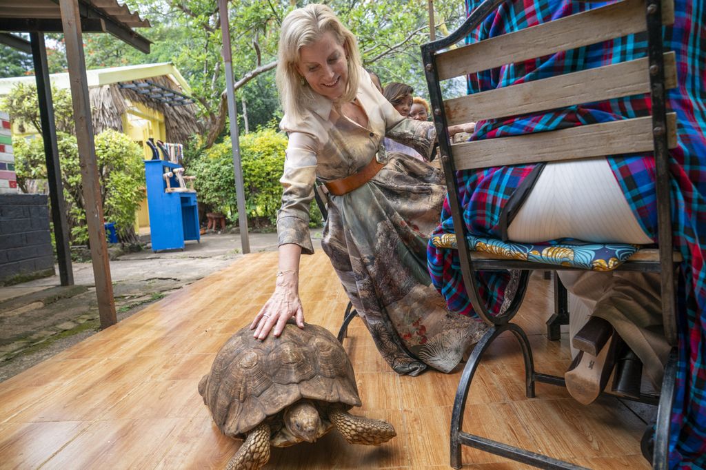 Sophie looked delighted to see Maryann!