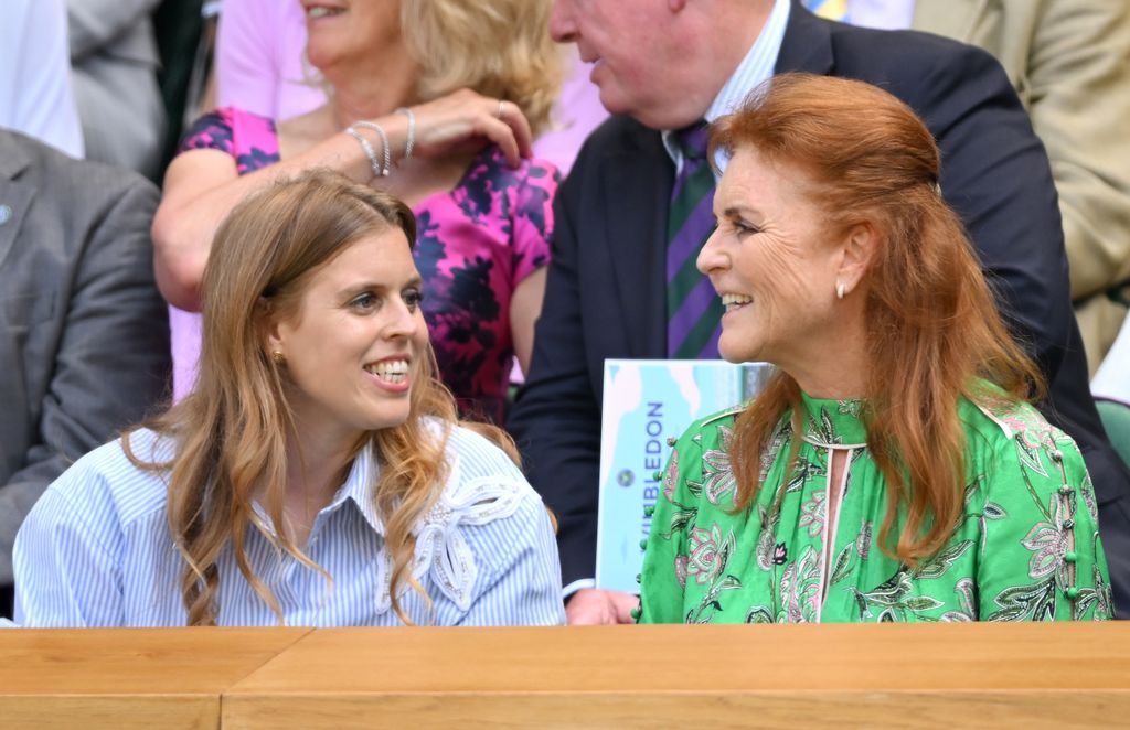 Princess Beatrice of York and Sarah Ferguson, Duchess of York
