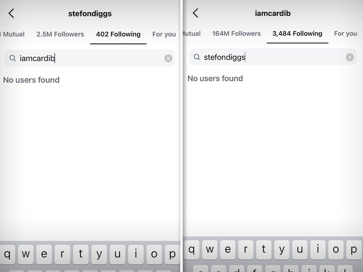 cardi b and stefon diggs unfollow eachother insta 1