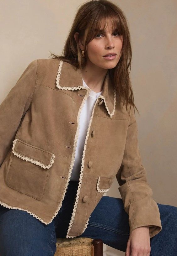 Contrasting sitch jackets are big news for Spring 2026