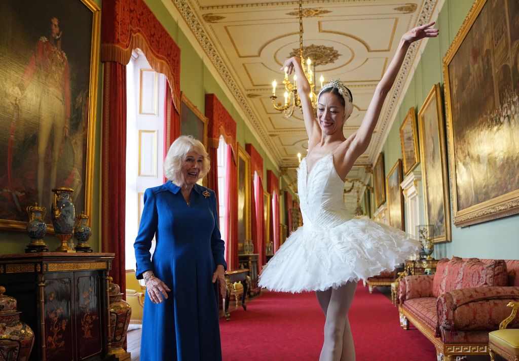 Camilla still takes part in her Silver Swans classes
