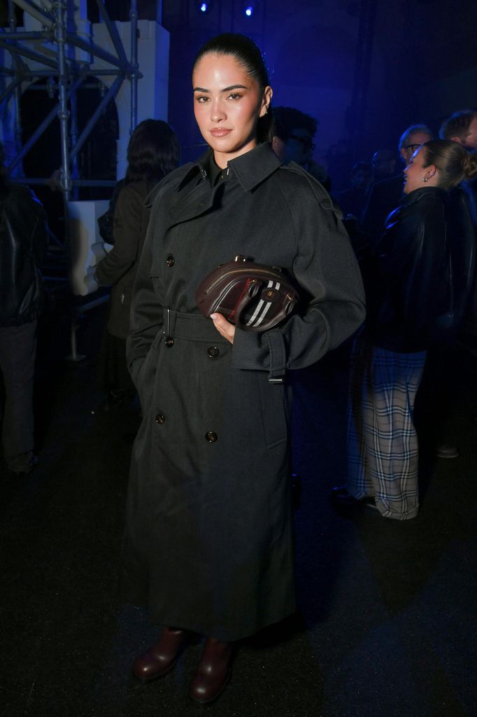 kim turnbull burberry show