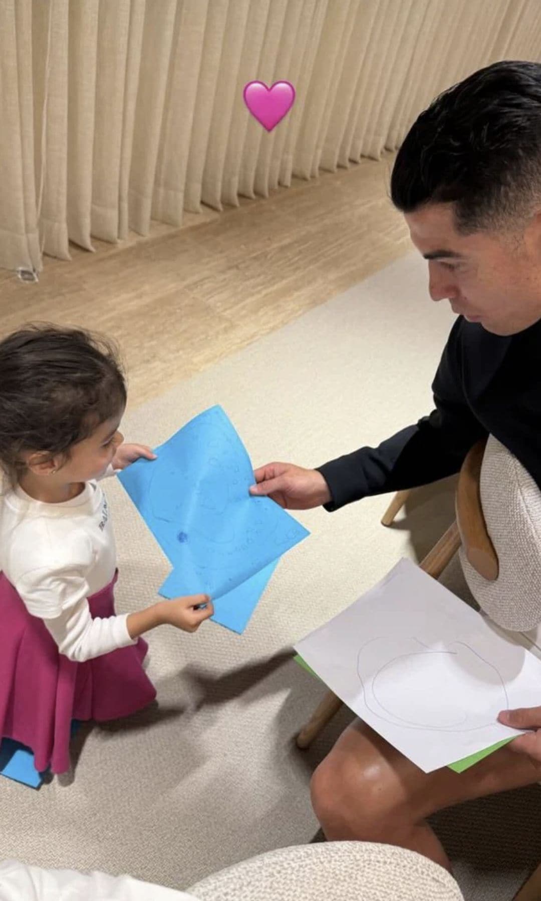 Georgina Rodríguez shares Bella Esmeralda’s sweet birthday gift to Cristiano Ronaldo