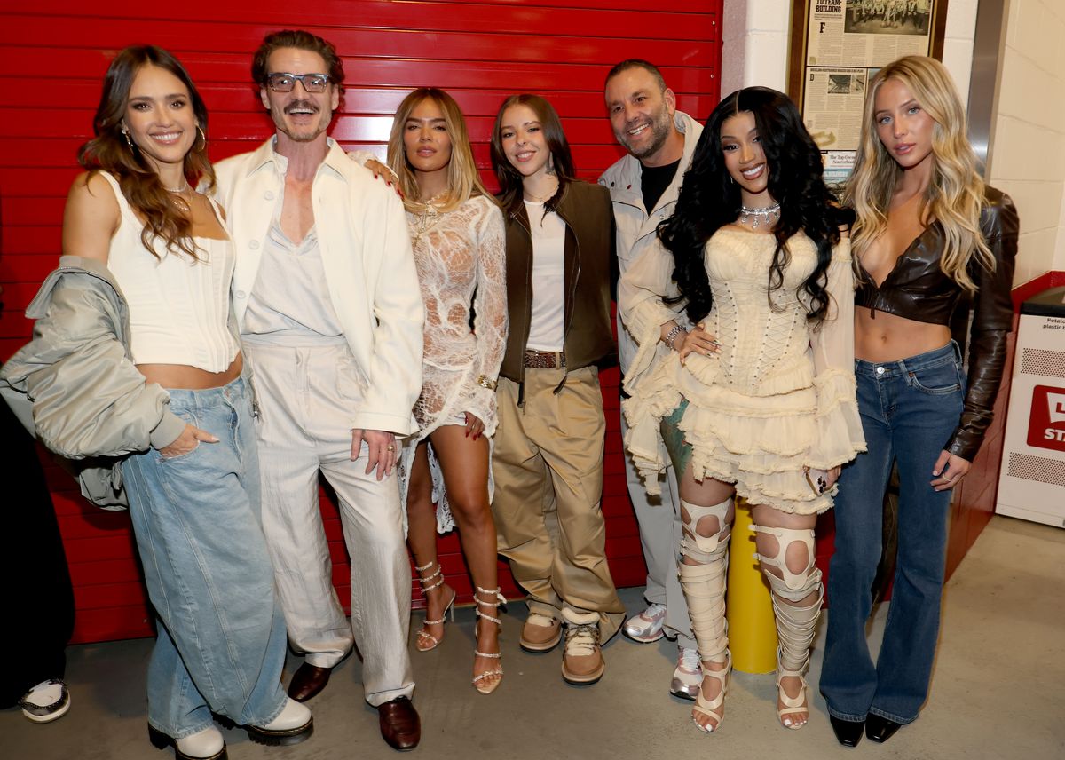 Jessica Alba, Pedro Pascal, Karol G, Young Miko, David Grutman, Cardi B and Alix Earle.