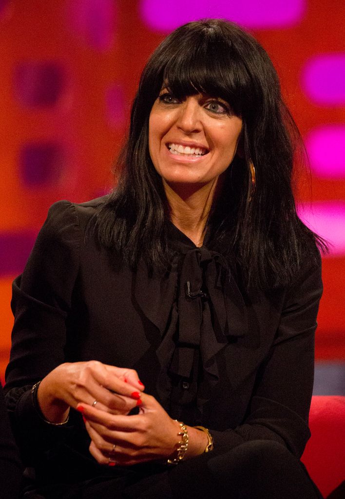 A photo of Claudia Winkleman on the Graham Norton Show
