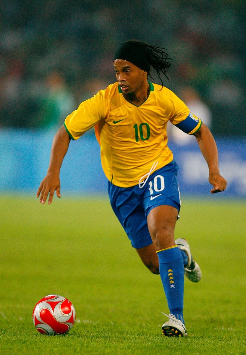 Ronaldinho of Brazil 
