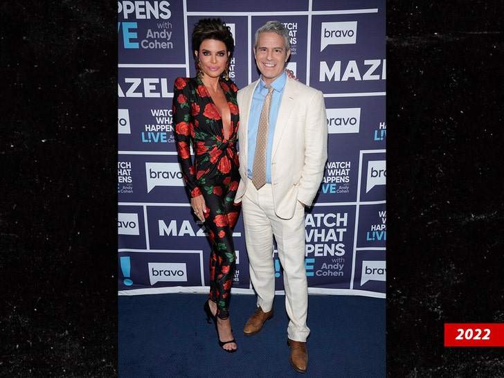 andy cohen lisa rinna getty 3