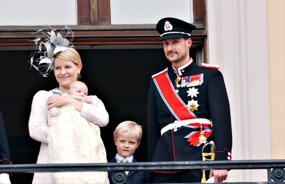 File image from the christening of Princess Ingrid.