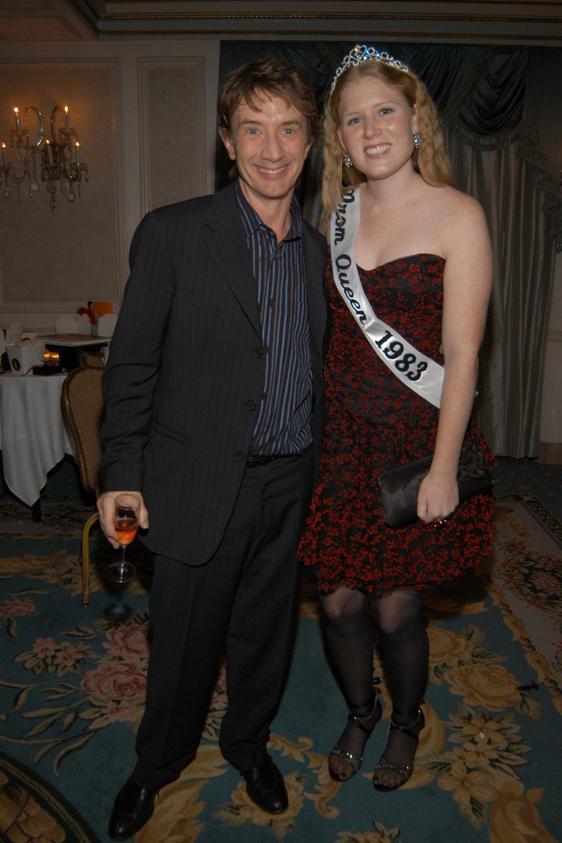 Martin and Katherine attend Bette Midler's New York Restoration Project "HULAWEEN" Gala and Midler's 60th Birthday Celebration at Waldorf Astoria Hotel on October 31, 2005
