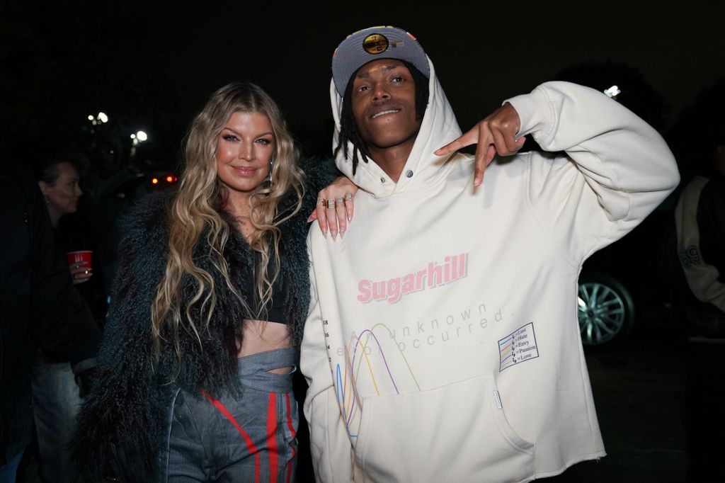  Fergie and Young Slade attend ONE Musicfest 2025 at Piedmont Park on October 26, 2025 in Atlanta, Georgia. (Photo by Julia Beverly/Getty Images)