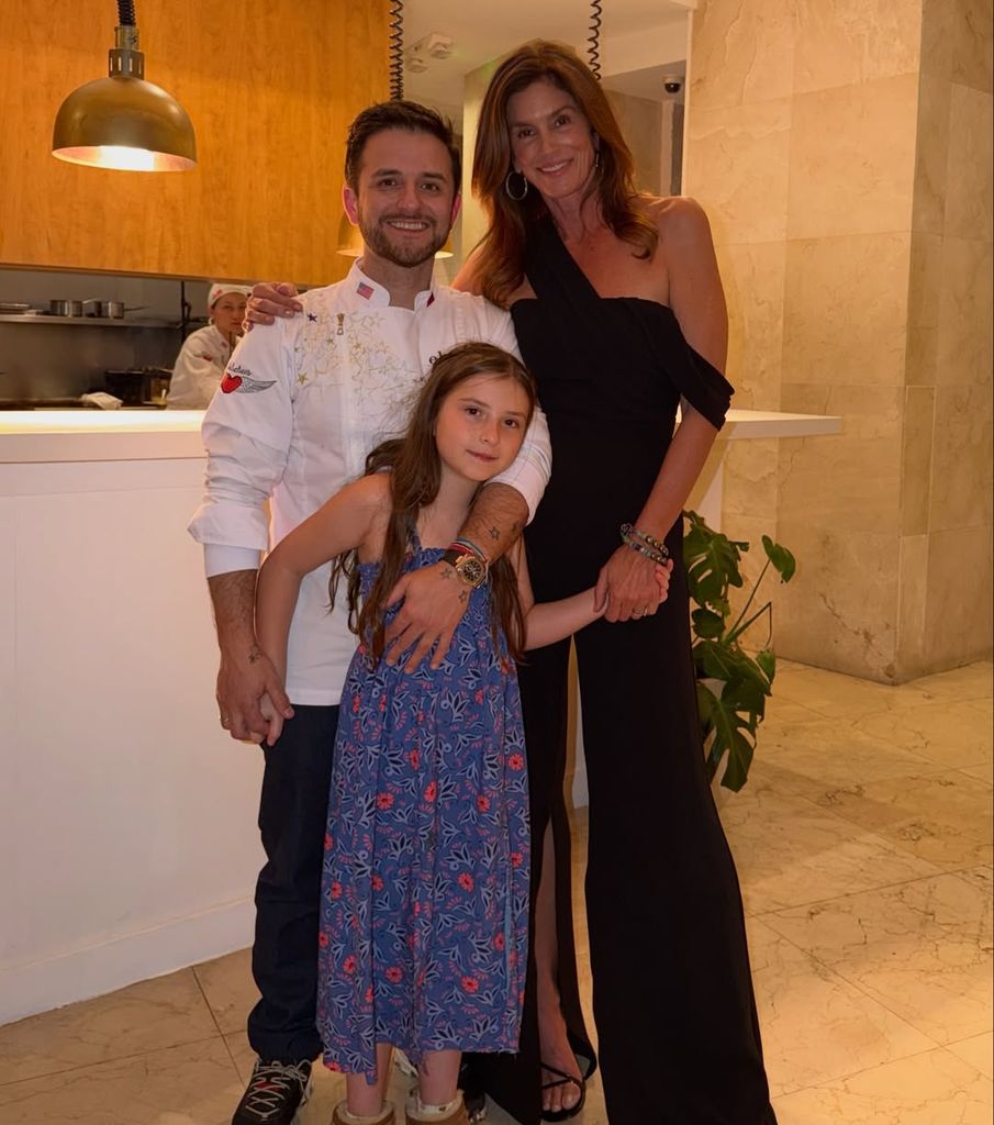 Cindy celebrated with dinner in Miami